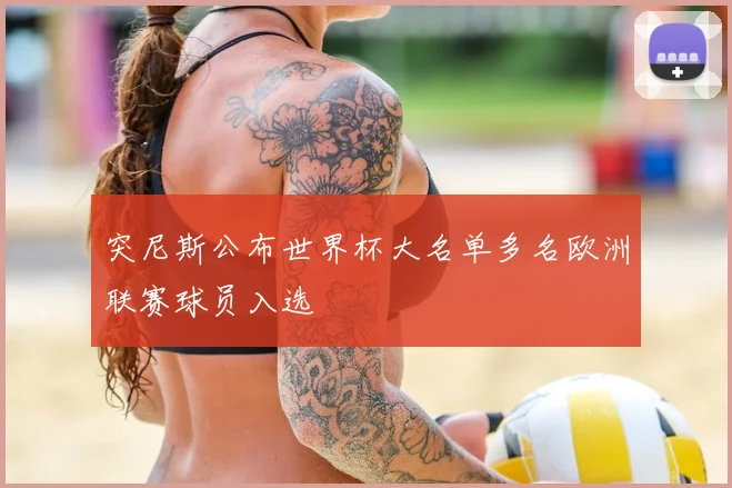 突尼斯公布世界杯大名单多名欧洲联赛球员入选